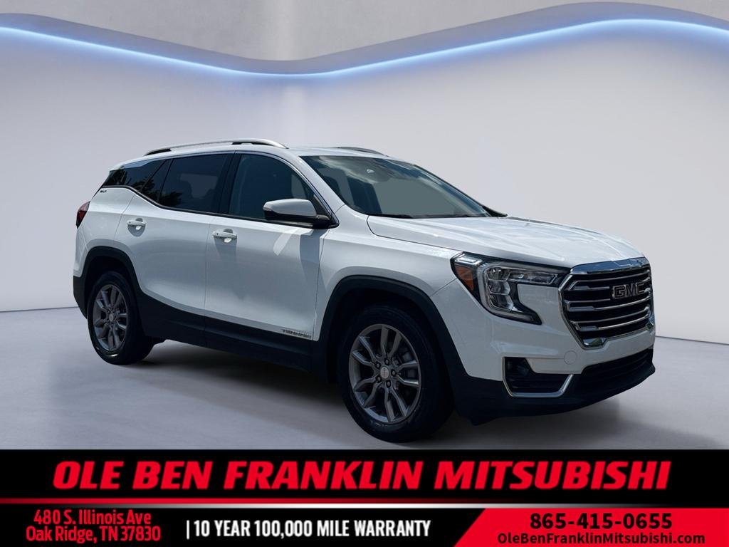 Used 2022 Summit White GMC SLT image 1