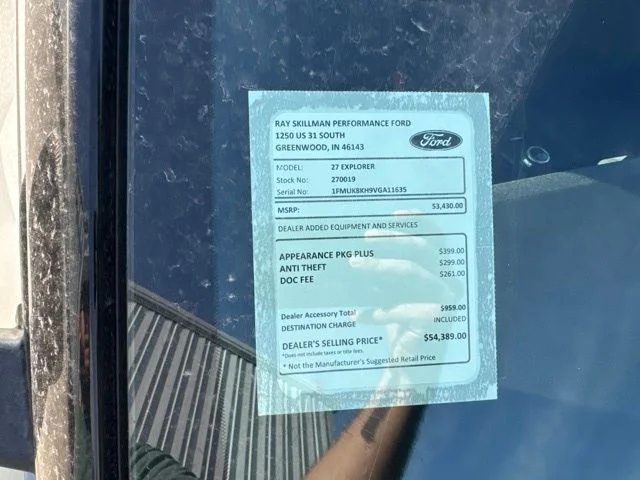 New 2027 Avalanche Gray Ford ST-Line image 2