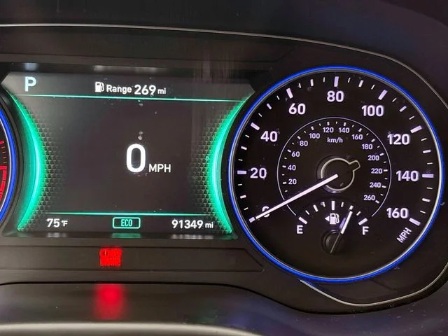 Certified Used 2020 Moonlight Cloud Hyundai SEL image 21