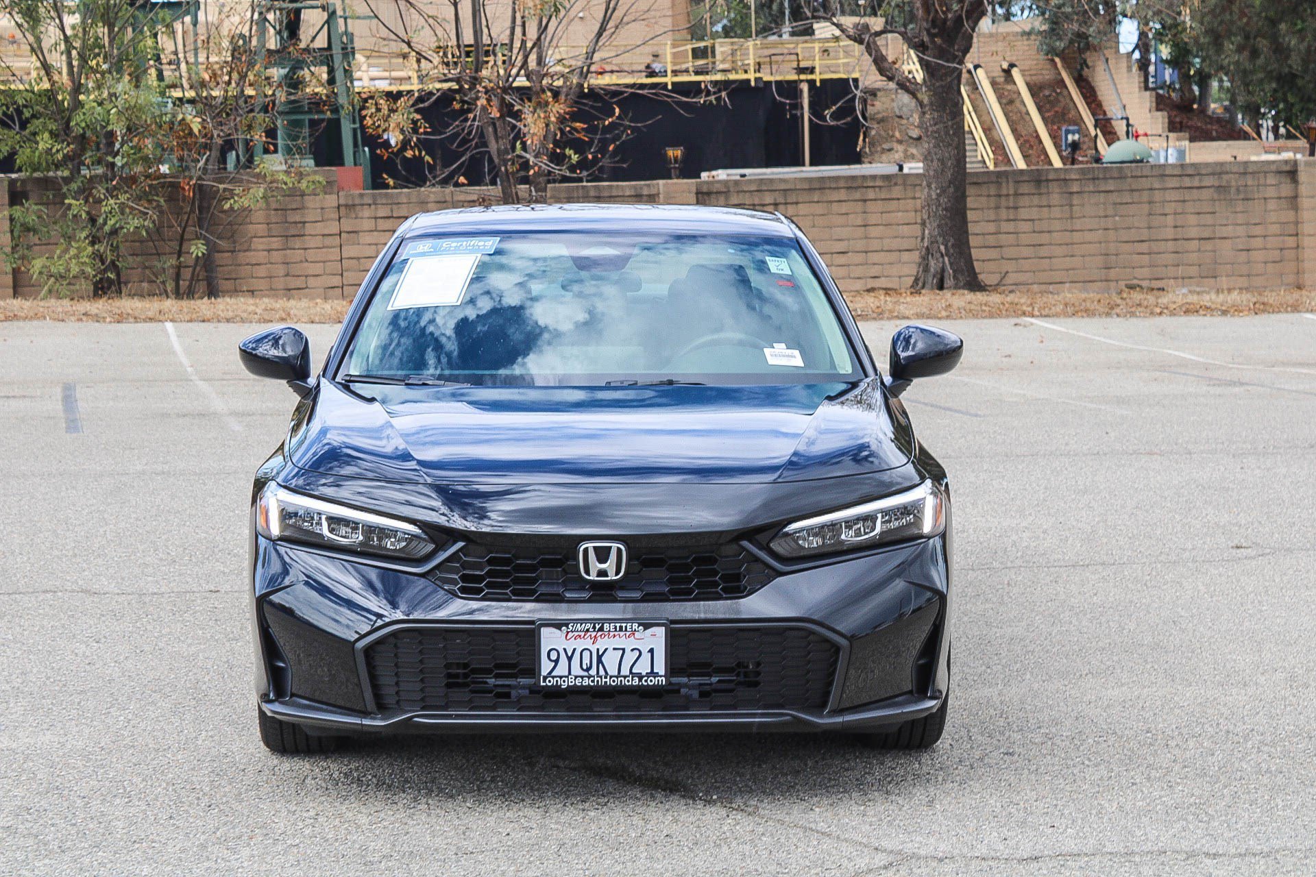 Certified Used 2026 Crystal Black Pearl Honda 2WD LX image 2
