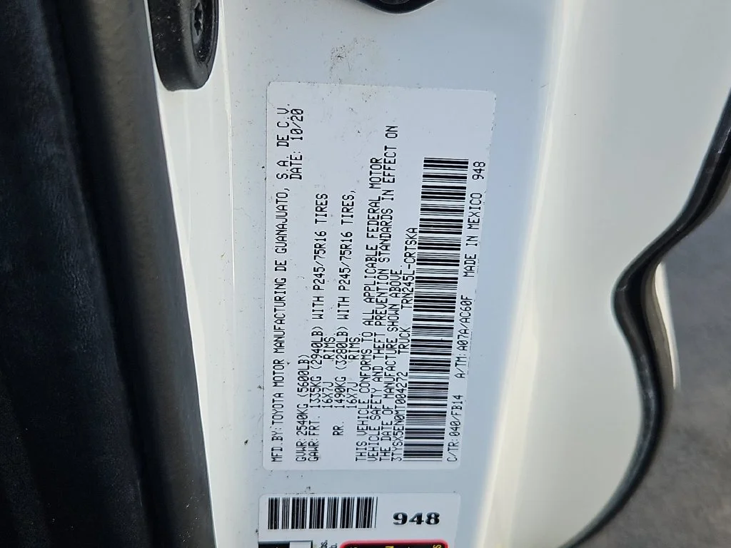 Used 2021 Super White Toyota SR image 32