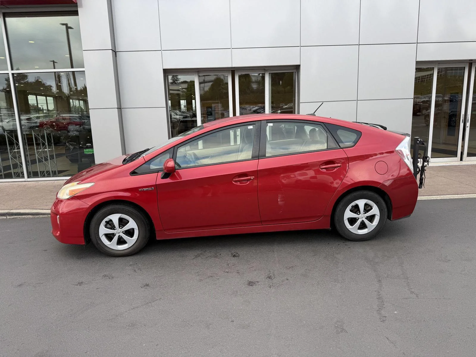 Used 2013 Barcelona Red Metallic Toyota Three image 2
