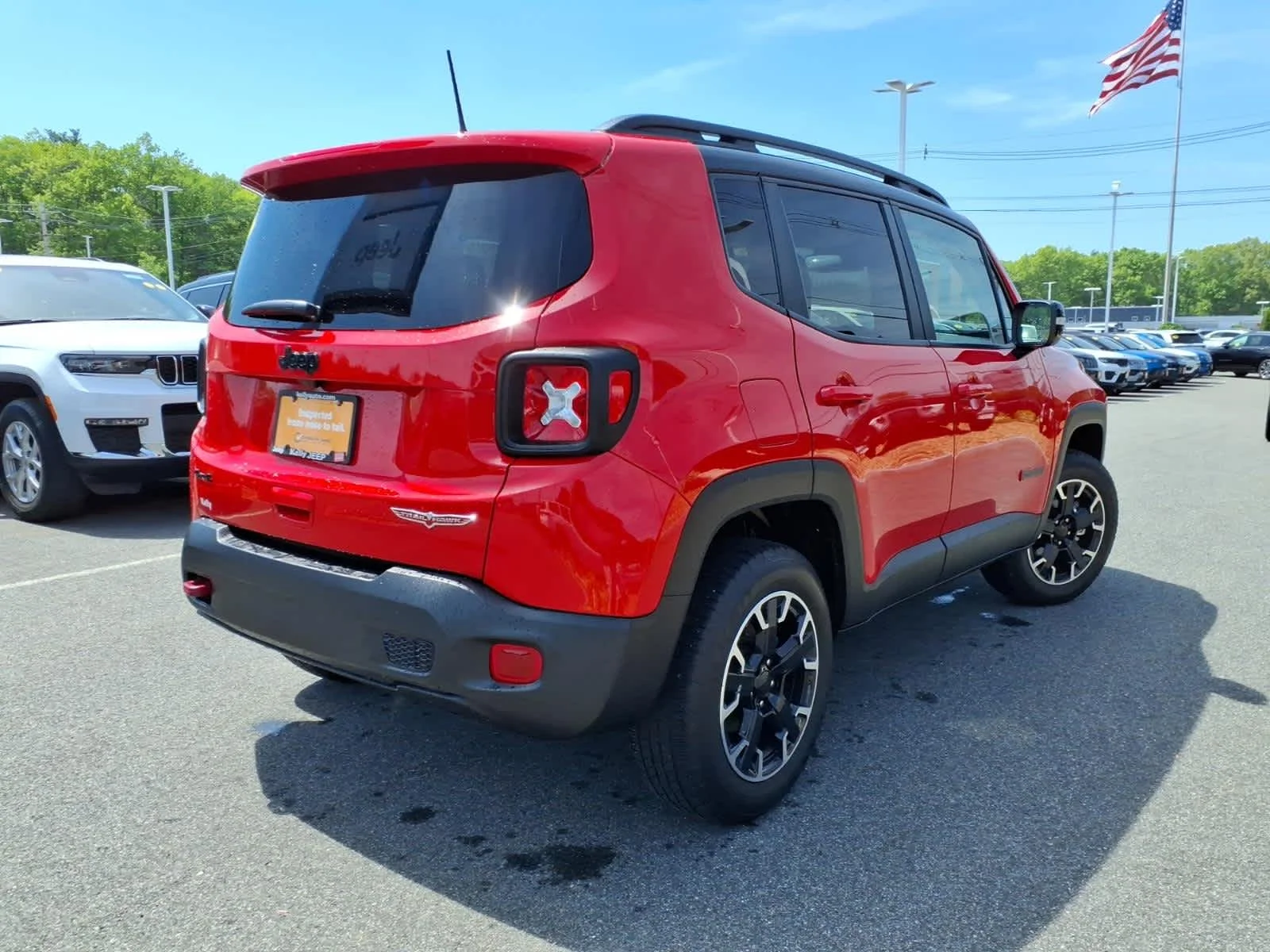 Certified Used 2023 Colorado Red Clearcoat Jeep Trailhawk image 7