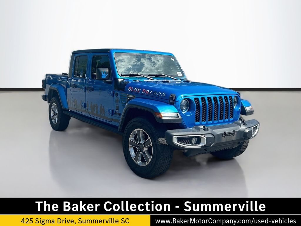 Used 2023 Blue Jeep Sport S image 1