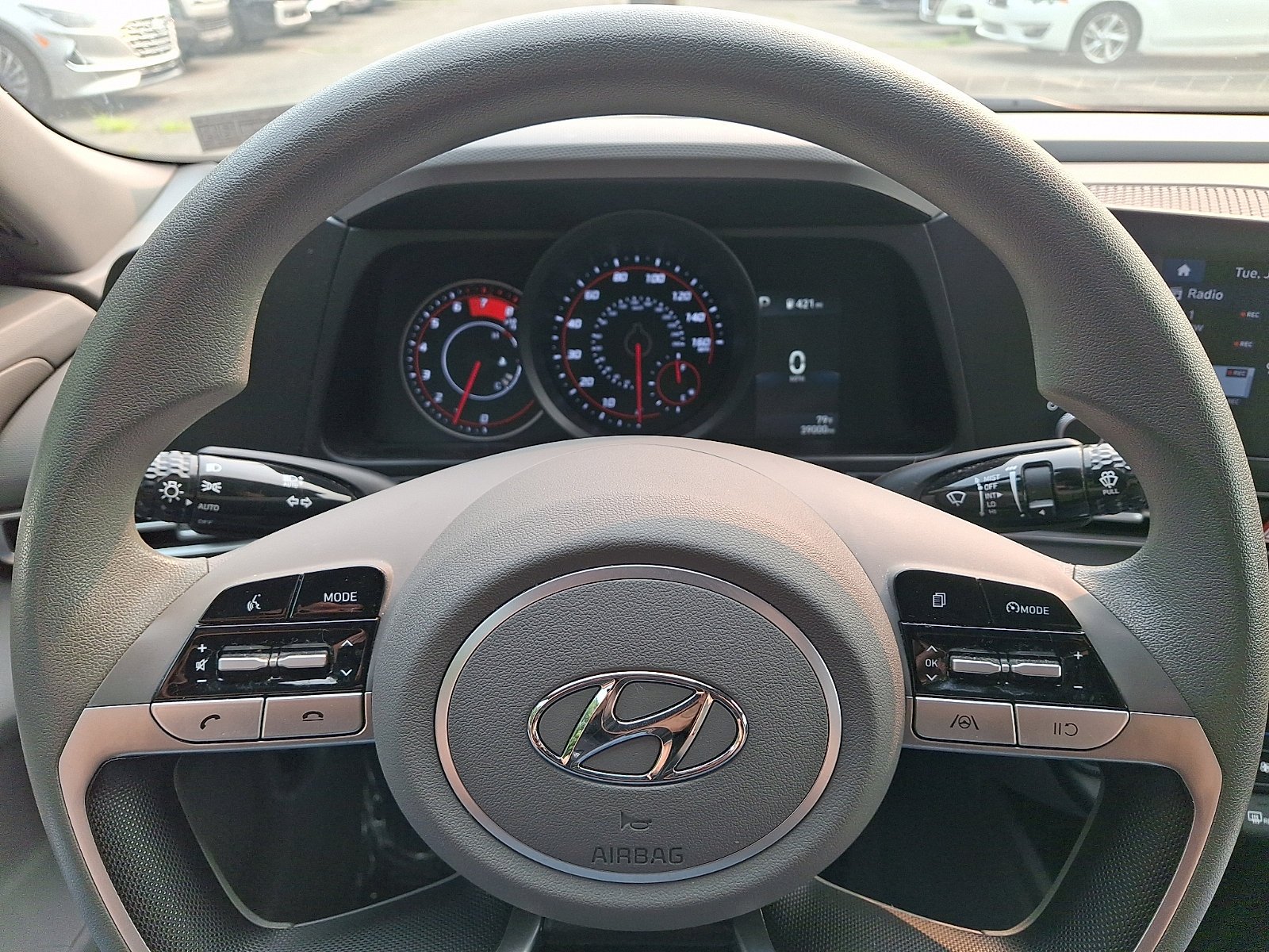 Used 2023 Intense Blue Hyundai SEL image 19
