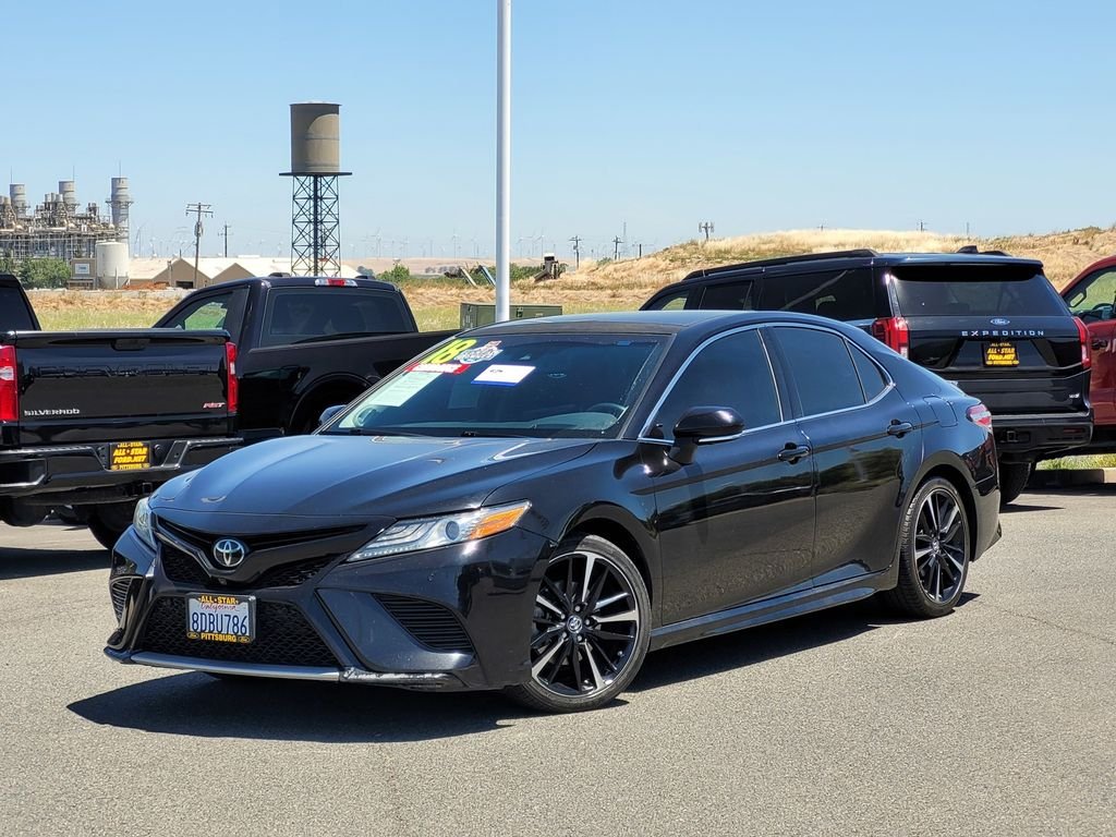 Certified Used 2018 Black Toyota XSE V6 image 8