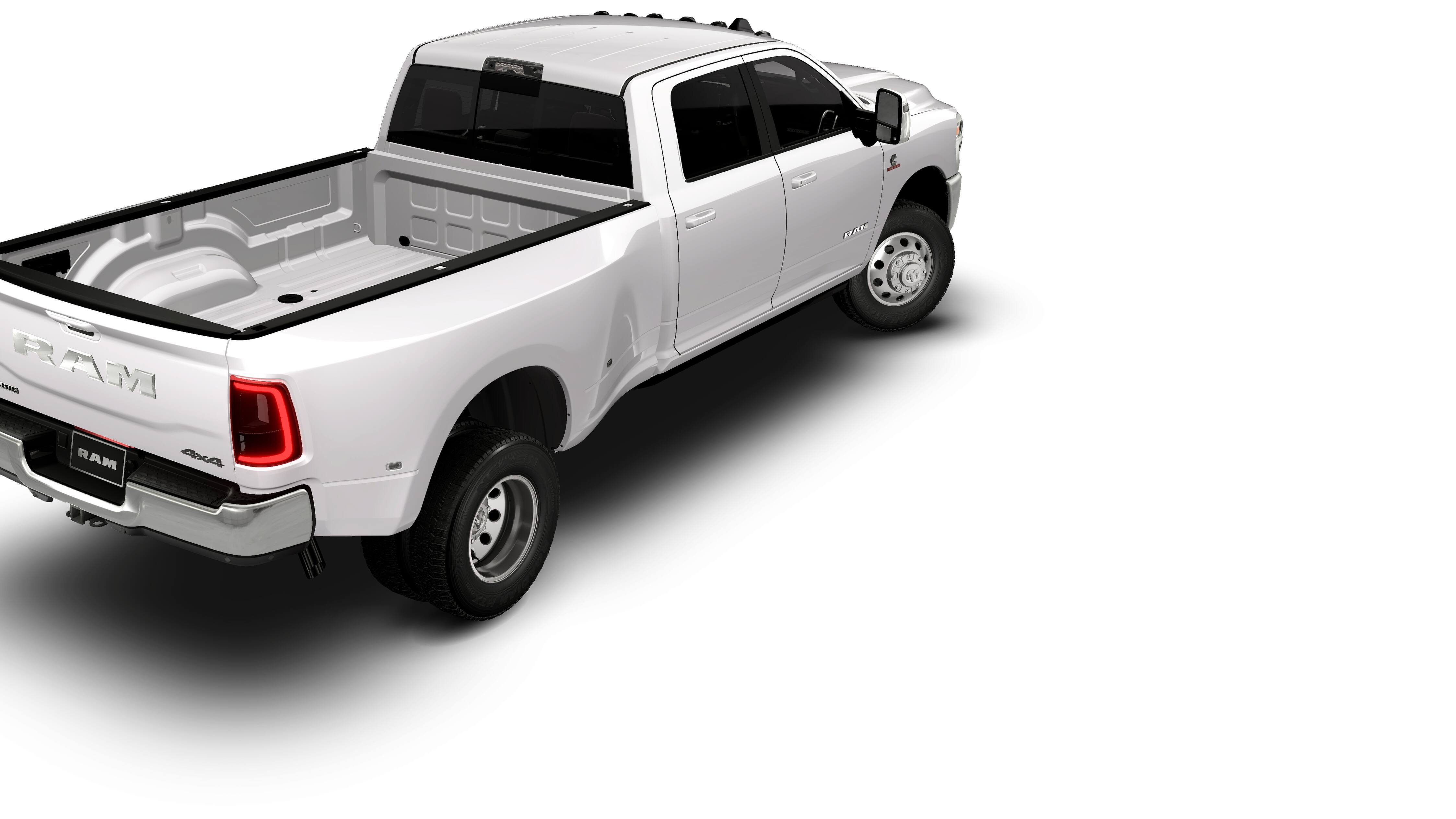 New 2026 Bright White Clear-Coat Exterior Paint RAM Laramie image 14