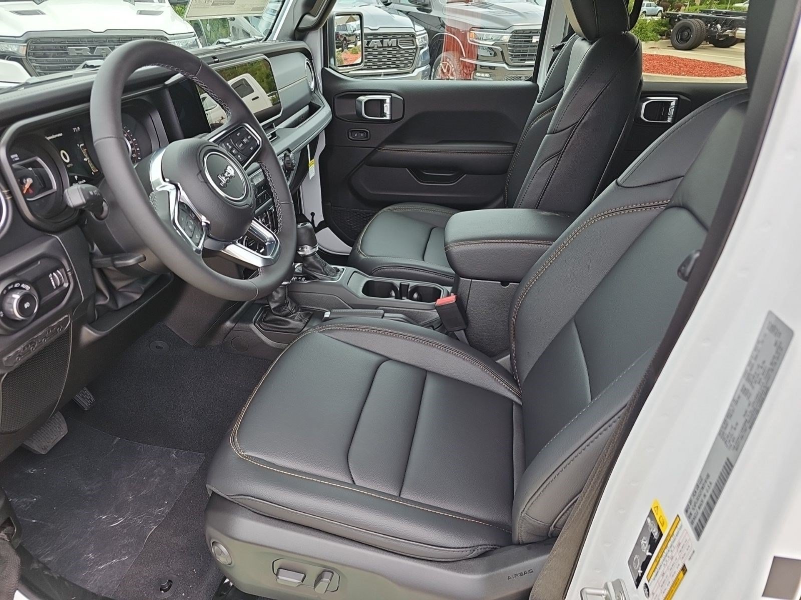 New 2026 Bright White Clearcoat Jeep Sahara image 17