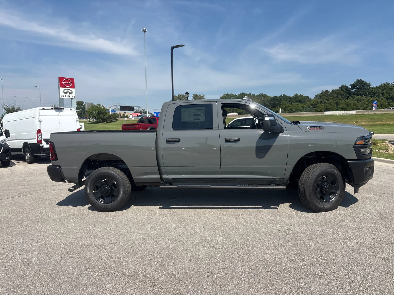 New 2026 Ceramic Gray Clearcoat Ram Tradesman image 11