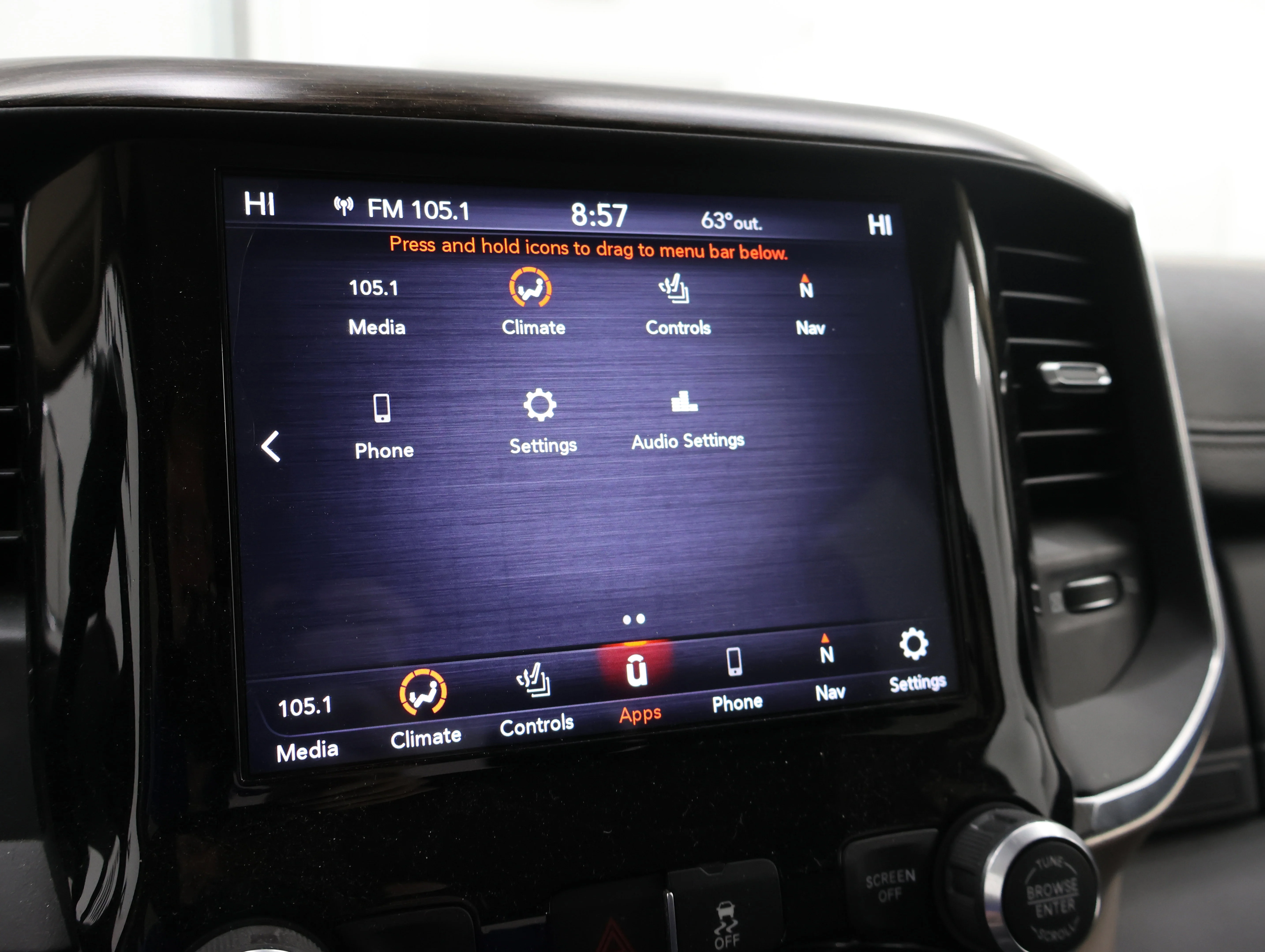 Used 2019 Maximum Steel Metallic Clearcoat Ram Laramie image 53