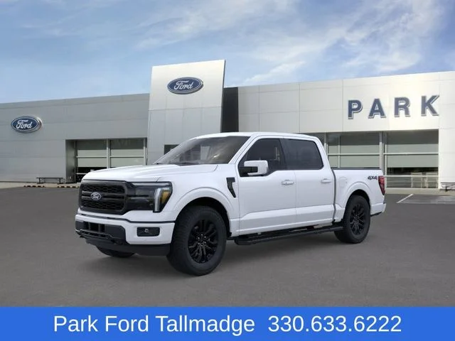 New 2026 Star White Metallic Tri-Coat Ford Lariat image 1