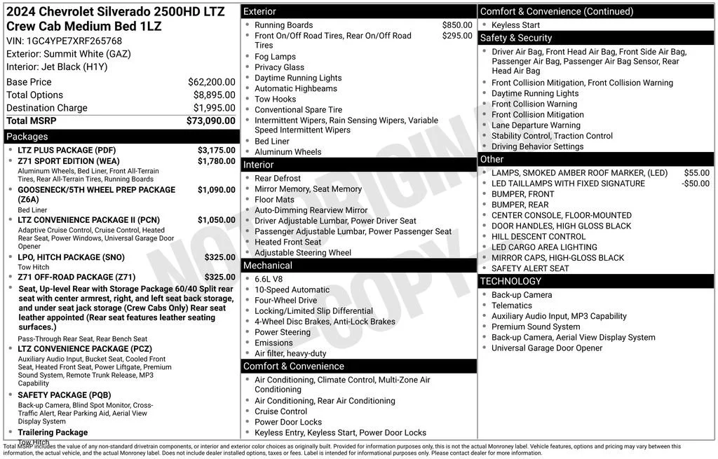 2024 Chevrolet Silverado 2500HD LTZ - Photo 55