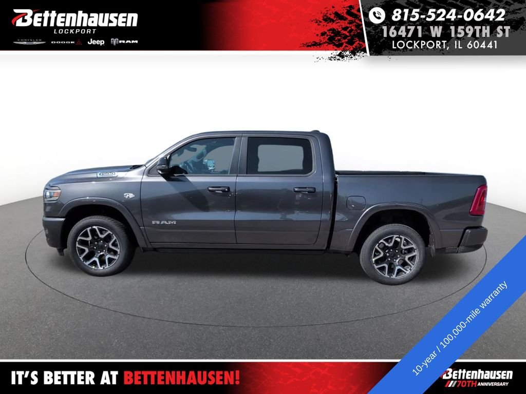 New 2026 Granite Crystal Metallic Clear-Coat Exterior Paint RAM Laramie image 11