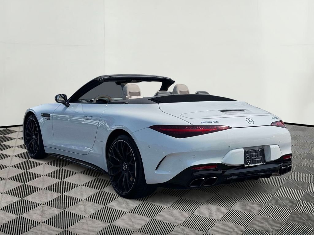 Certified Used 2022 MANUFAKTUR Moonlight White Metallic Mercedes-Benz SL 55 AMG® image 9