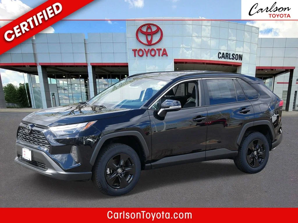 Used 2025 Black Toyota XLE image 1
