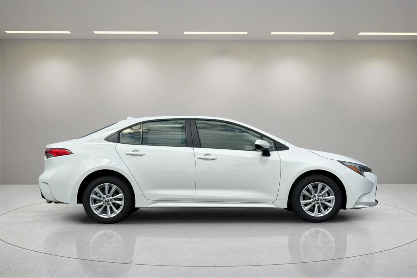 New 2026 White Toyota LE image 3
