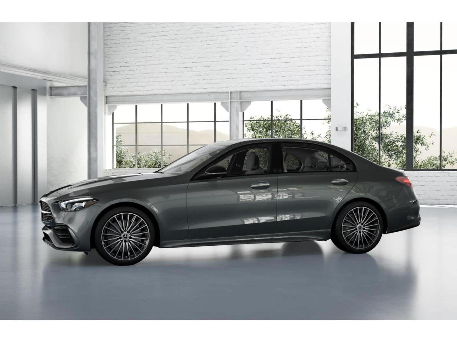 New 2026 Selenite Grey Metallic Mercedes-Benz C 300 image 35