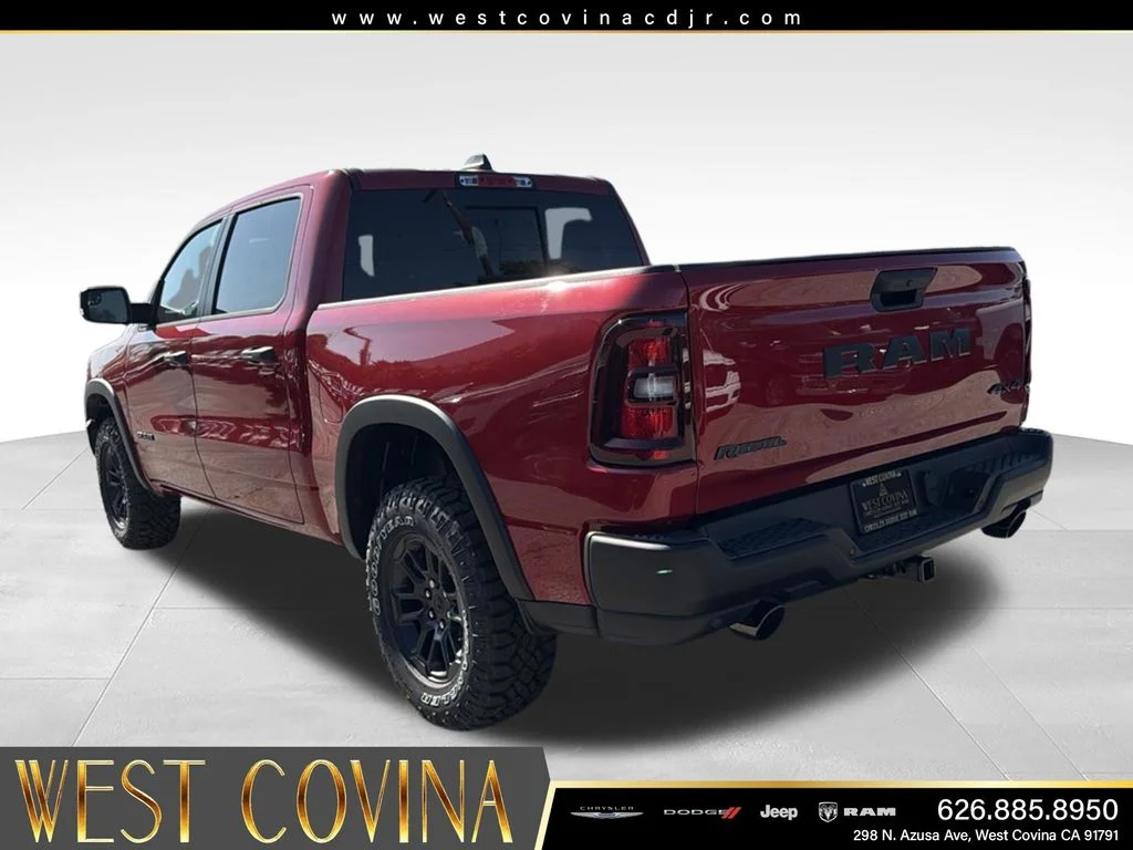New 2026 Molten Red Pearl-Coat Exterior Paint RAM Rebel image 10