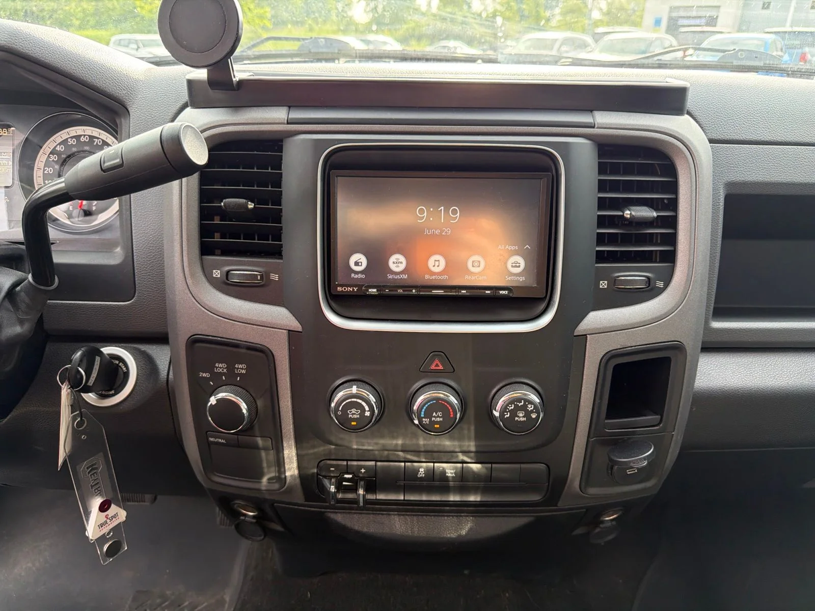 Used 2017 Brilliant Black Crystal Pearlcoat Ram Tradesman image 15