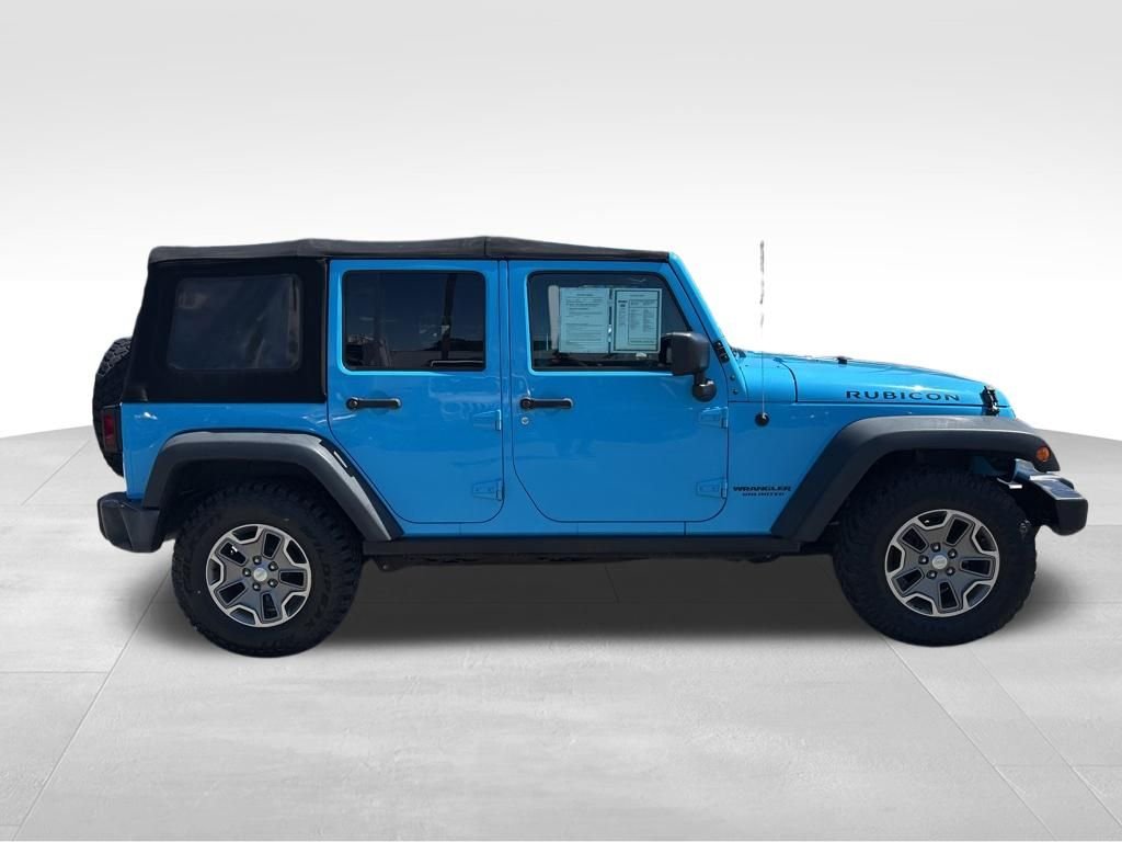 Used 2017 Blue Jeep Unlimited Rubicon image 6