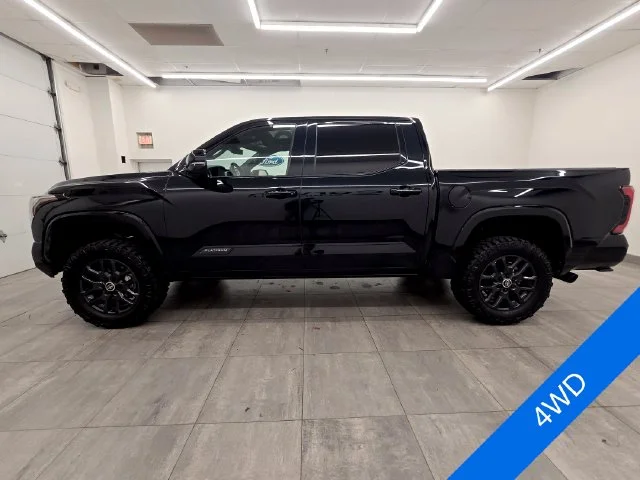 Used 2024 Midnight Black Metallic Toyota Platinum image 2