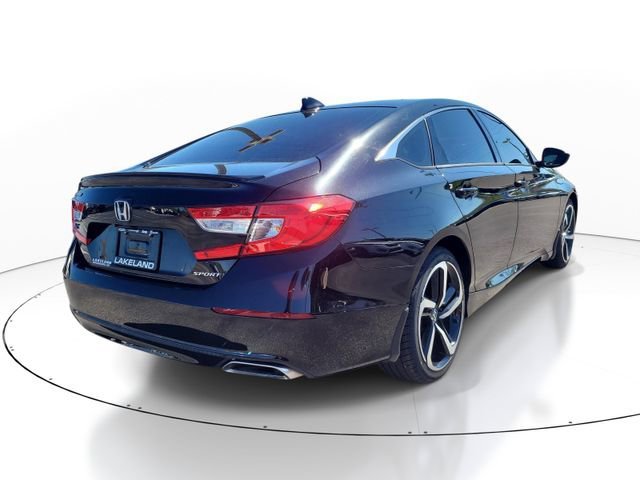 Used 2021 Crystal Black Pearl Honda Sport image 4