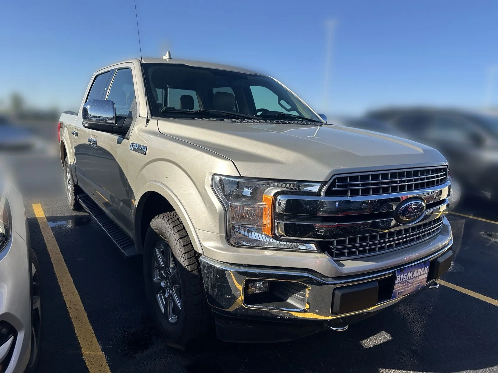 Used 2018 Gold Ford Lariat image 2