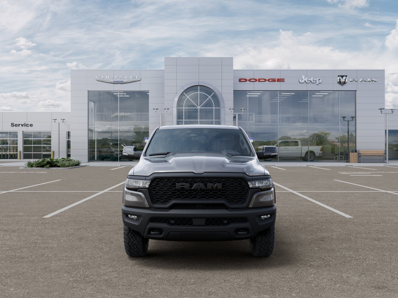 New 2026 Granite Crystal Metallic Clear-Coat Exterior Paint RAM Rebel image 6
