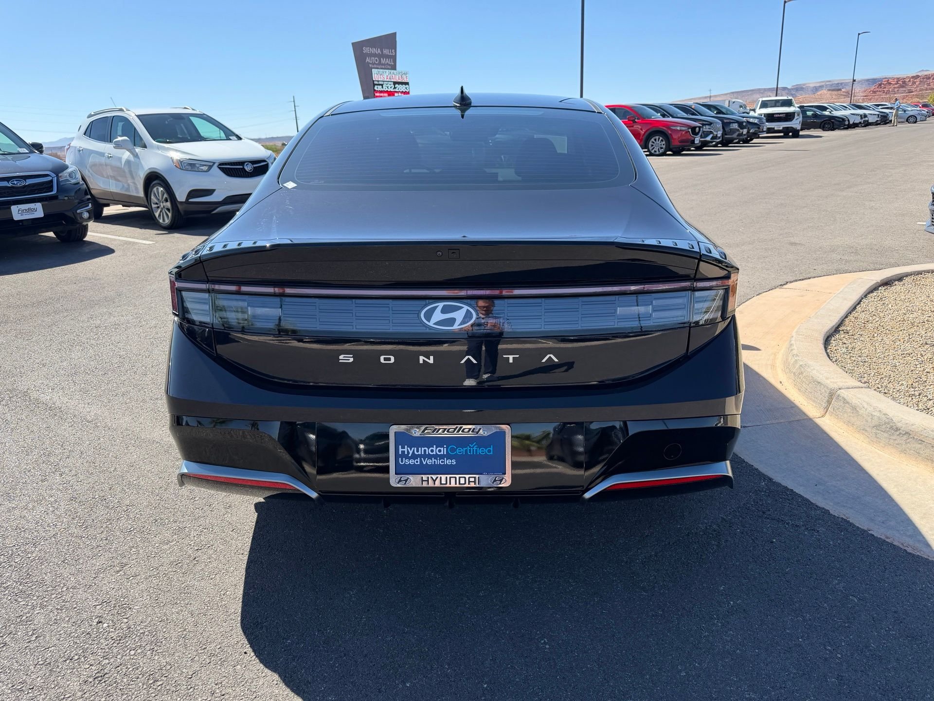 Certified Used 2025 Blue Hyundai SEL image 8