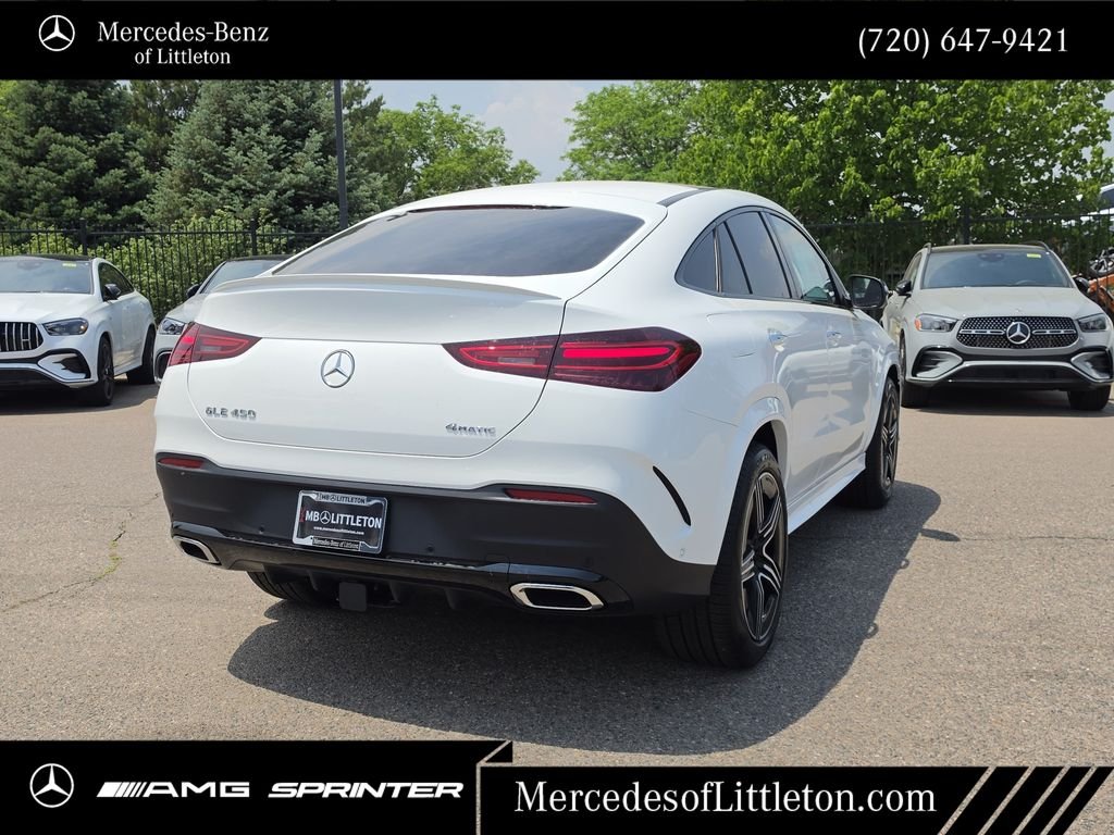 New 2026 Polar White Mercedes-Benz GLE 450 Coupe image 7