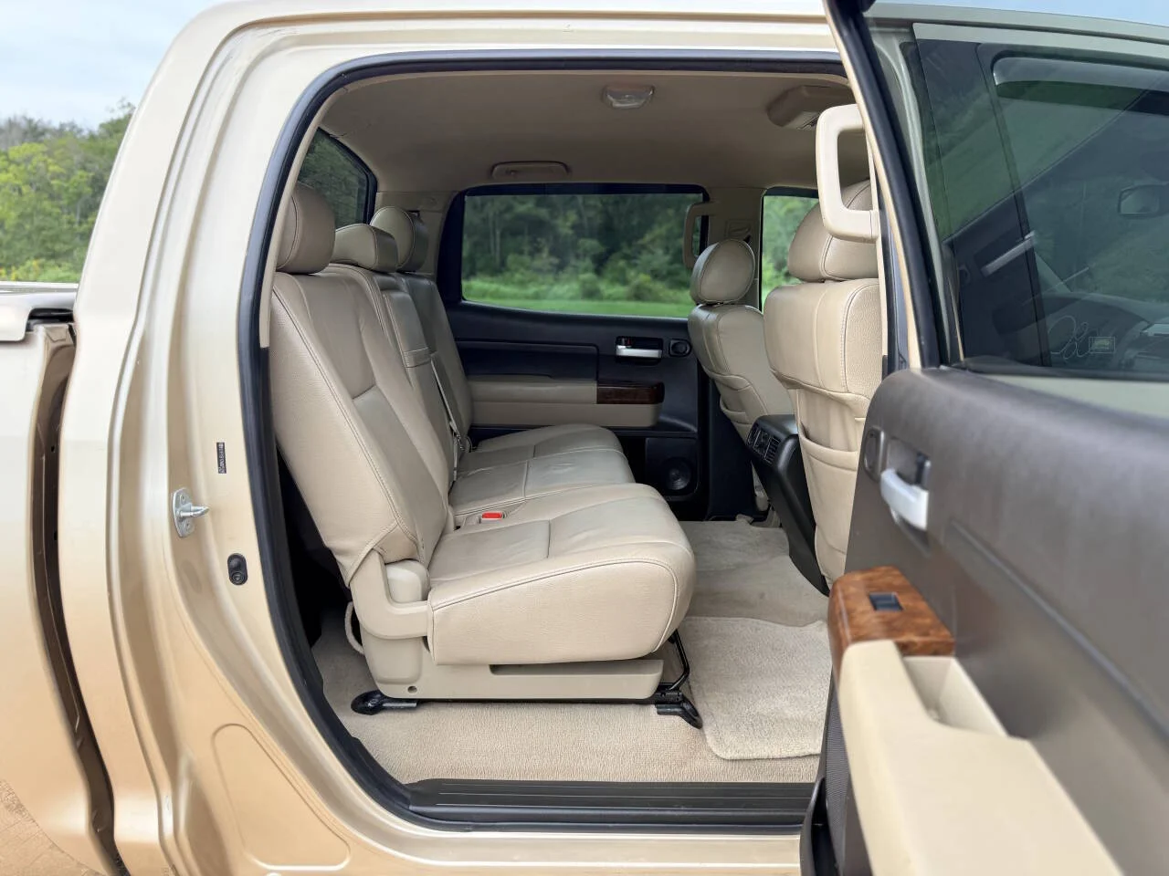 Used 2010 Tan Toyota Limited 4x2 4dr CrewMax Cab Pickup SB (5.7L V8) image 17