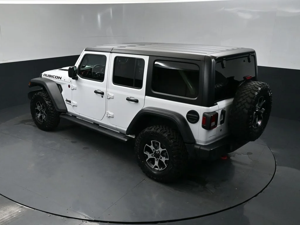 Used 2020 White Jeep Unlimited Rubicon image 38