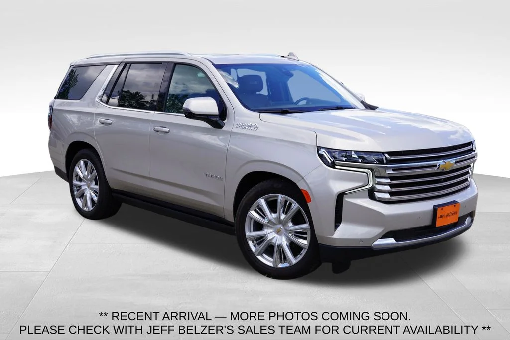 Used 2021 Empire Beige Metallic Chevrolet High Country image 1