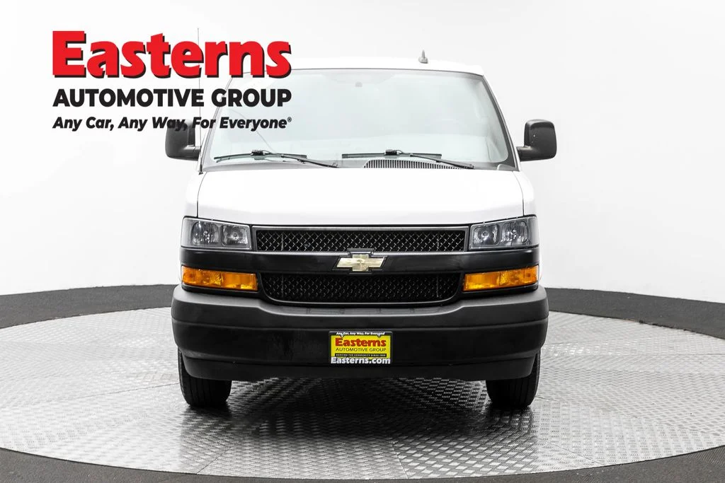 Used 2021 White Chevrolet Work Van image 2