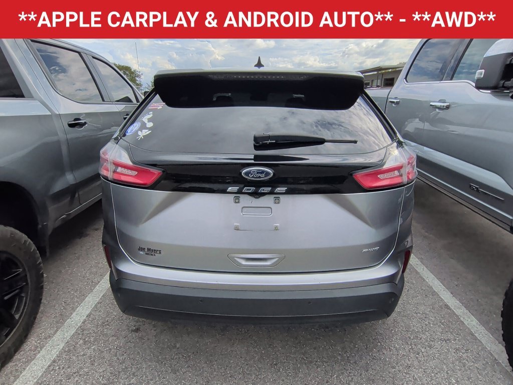 Used 2022 Iconic Silver Metallic Ford SE image 5