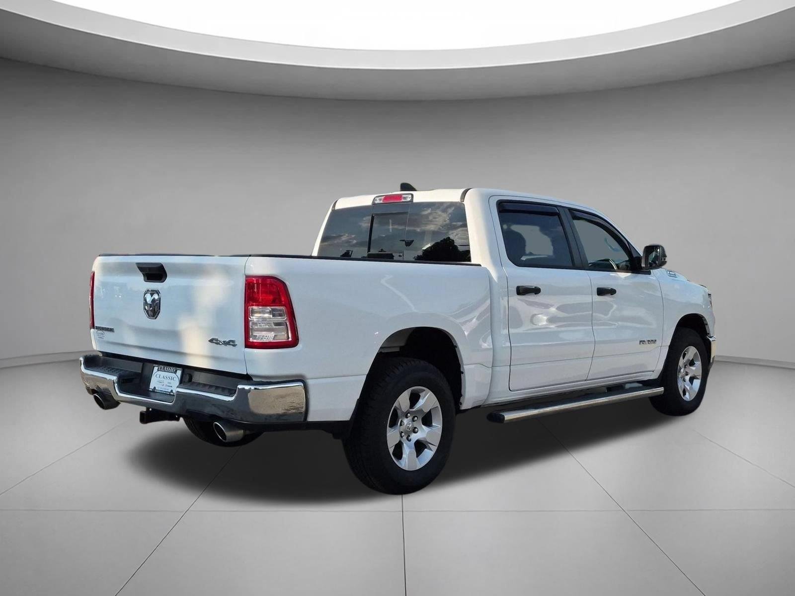 Used 2023 Bright White Clearcoat Ram Big Horn image 5
