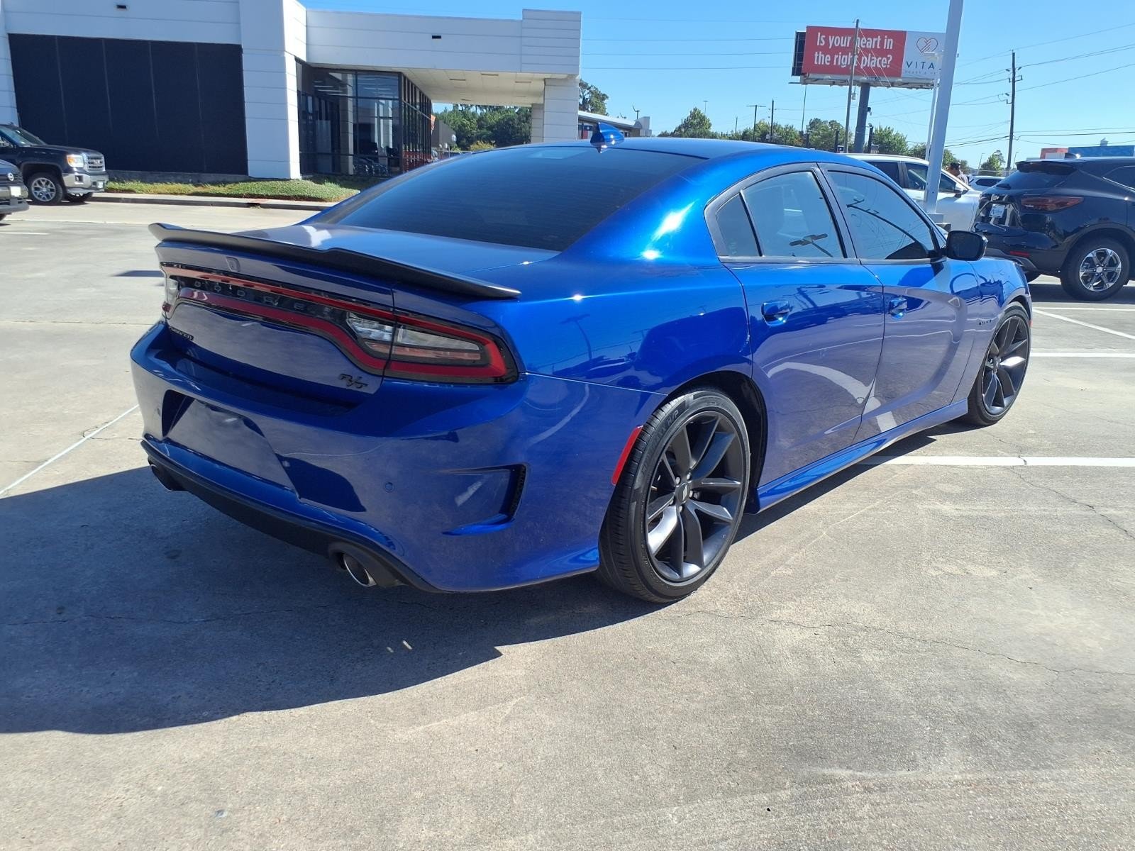 2021 Dodge Charger R/T Blue at Mac Haik CDJR North Houston