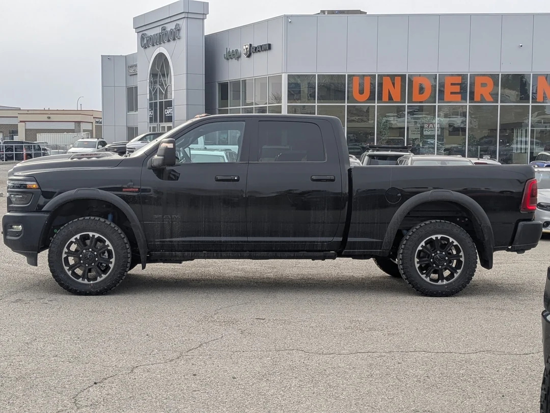 New 2026 Black RAM Rebel - - 6.7L Cummins HO - Rebel Lvl 2 Grp - Rear Air Susp - 5th Wheel/Gooseneck Prep & More! image 5