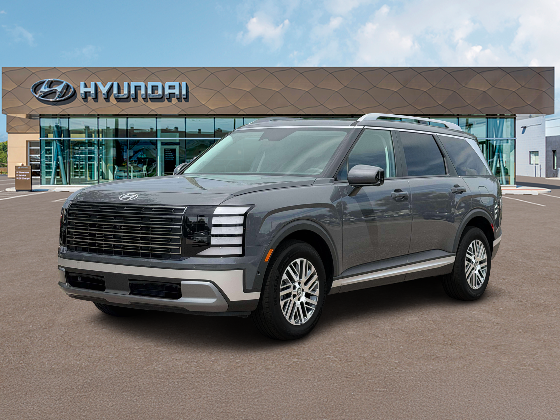 New 2027 Gray Hyundai SEL Premium FWD image 1