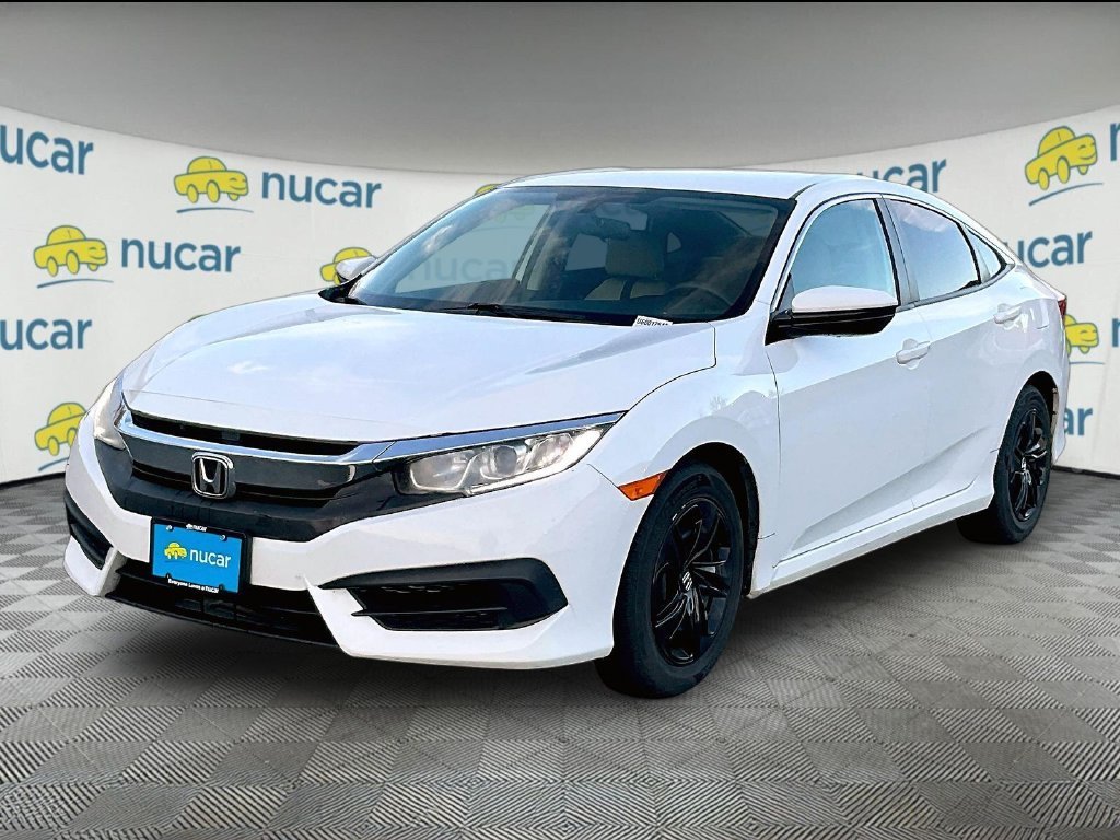 Used 2016 White Orchid Pearl Honda LX image 3