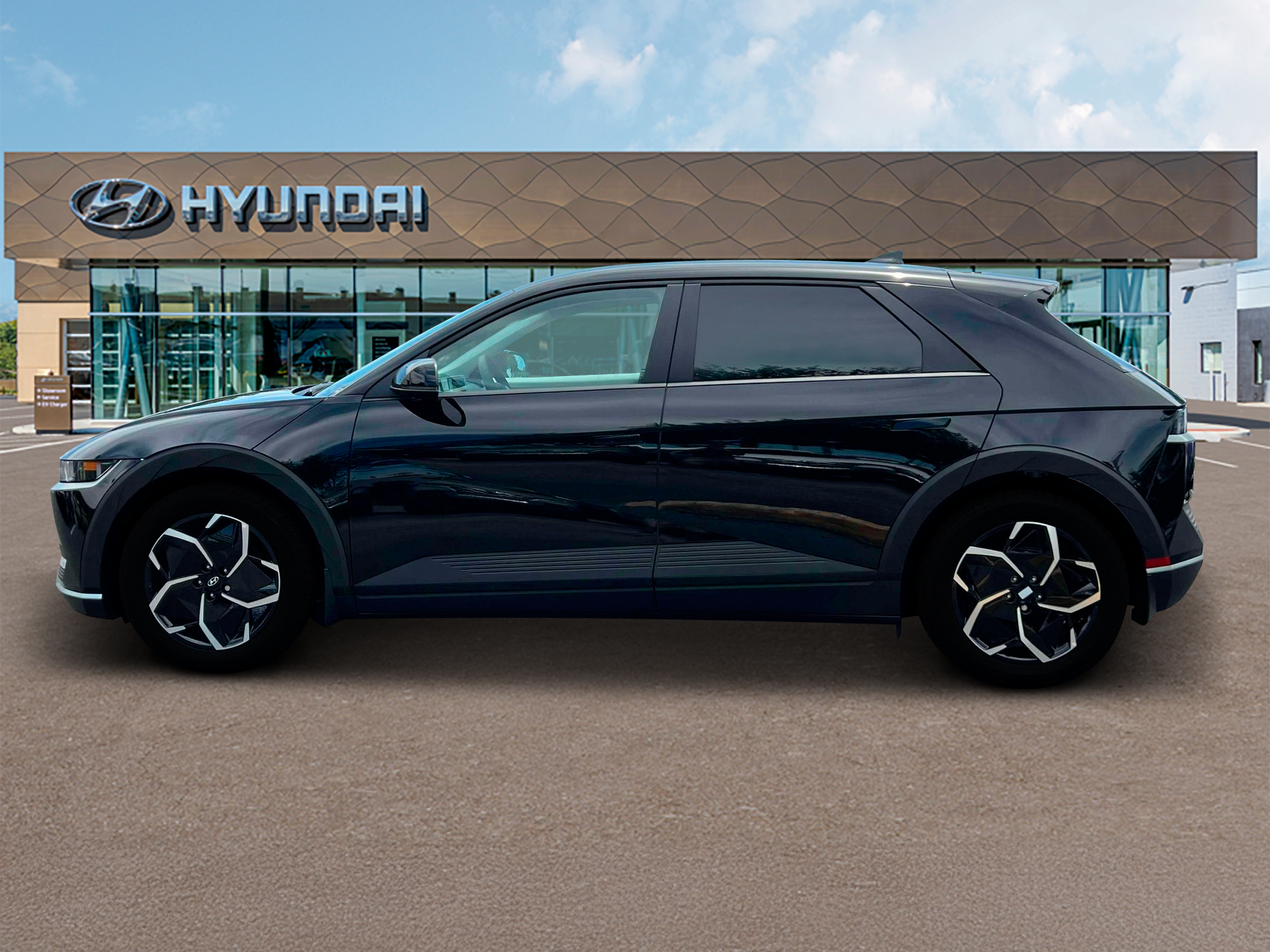 New 2024 Black Hyundai SEL image 3