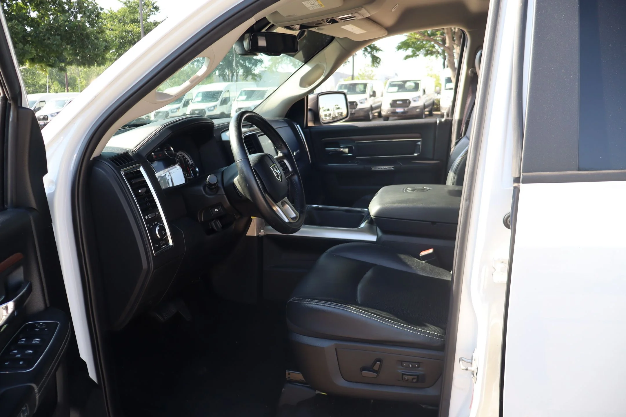 Used 2017 White Ram Laramie image 26