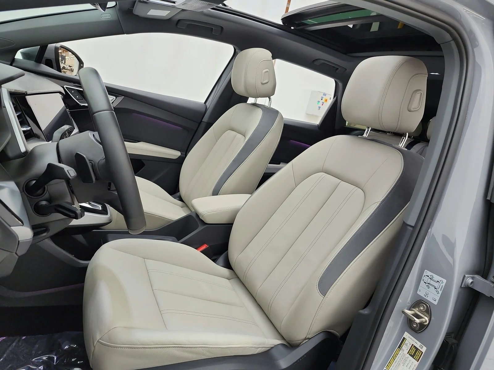 Used 2023 Pebble Gray Audi Premium Plus image 10