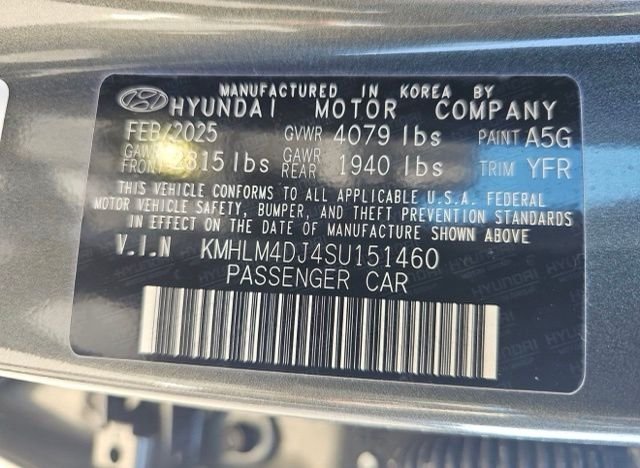 Certified Used 2025 Gray Hyundai Blue image 19