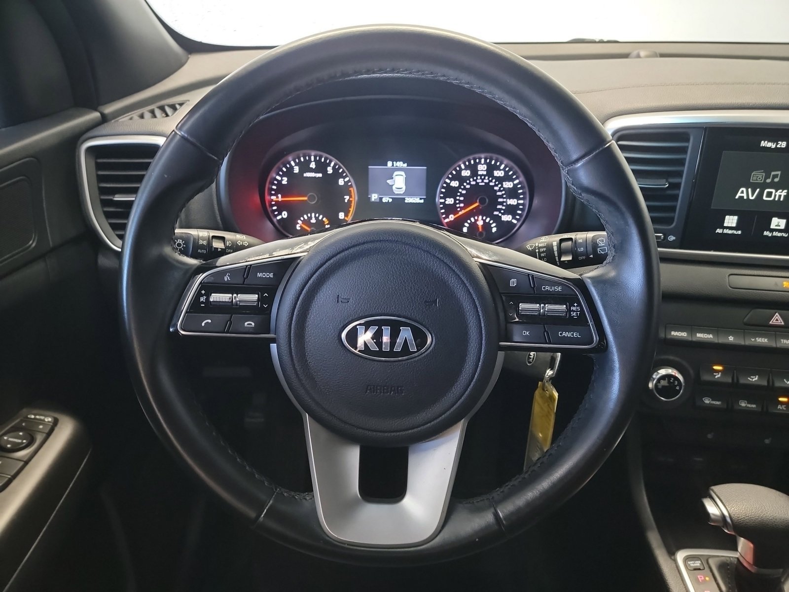 Used 2021 Black Cherry Kia S image 16