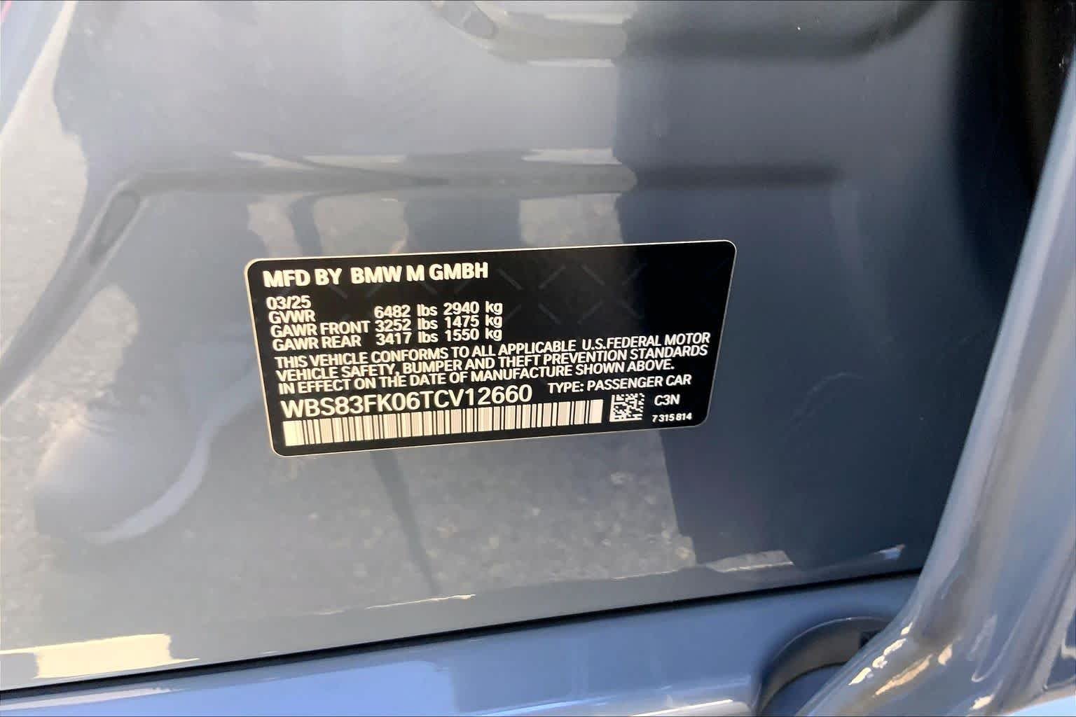 Used 2026 Storm Bay Metallic BMW  image 35