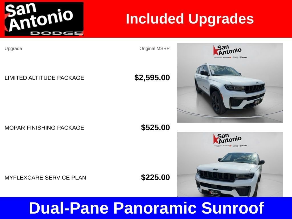 New 2026 Bright White Clear-Coat Exterior Paint Jeep Limited image 7