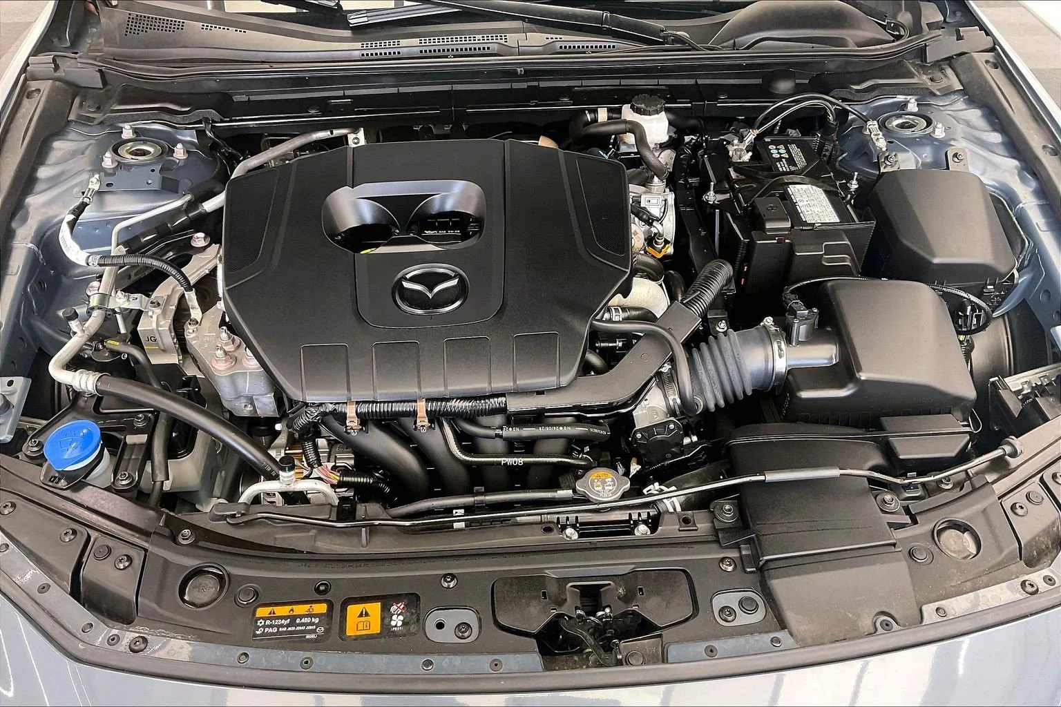 Used 2025 Polymetal Gray Metallic Mazda 2.5 S Carbon Edition image 9