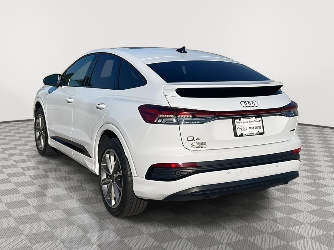 Used 2022 Glacier White Metallic Audi Premium Plus image 9