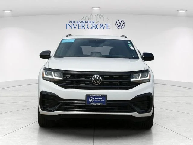 Certified 2023 Volkswagen Atlas Cross Sport SEL R-Line Black with VIN 1V2SE2CA9PC203065 for sale in Inver Grove Heights, Minnesota